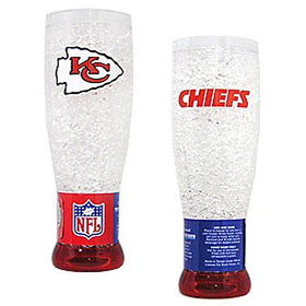 Kansas City Chiefs NFL Crystal 16oz Pilsnerkansas 