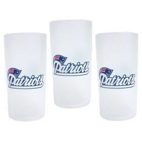 New England Patriots NFL Tumbler Drinkware Set (3 Pack)england 