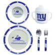 New York Giants NFL Children's 5 Piece Dinner Set