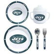 New York Jets NFL Children's 5 Piece Dinner Set
