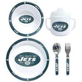 New York Jets NFL Children's 5 Piece Dinner Setyork 