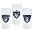 Oakland Raiders NFL Tumbler Drinkware Set (3 Pack)