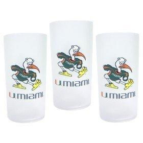 Miami Hurricanes NCAA Tumbler Drinkware Set (3 Pack)miami 