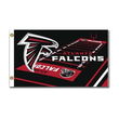 Atlanta Falcons NFL Field Design 3'x5' Banner Flag