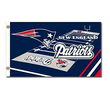 New England Patriots NFL Field Design 3'x5' Banner Flag