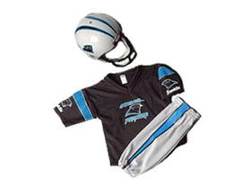 Carolina Panthers Youth NFL Team Helmet and Uniform Set  (Medium)carolina 