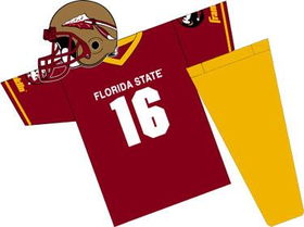 Florida State Seminoles Youth NCAA Team Helmet and Uniform Set  (Medium)florida 