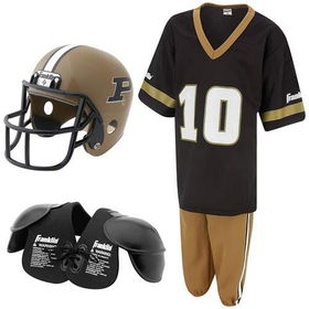 Purdue Boilermakers Youth NCAA Team Helmet and Uniform Set  (Small)purdue 