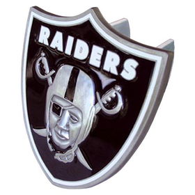 Oakland Raiders NFL Pewter Logo Trailer Hitch Coveroakland 