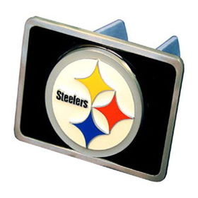 Pittsburgh Steelers NFL Pewter Trailer Hitch Coverpittsburgh 