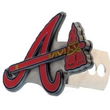 Atlanta Braves MLB Pewter Logo Trailer Hitch Cover