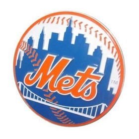 New York Mets MLB Pewter Logo Trailer Hitch Coveryork 