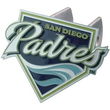 San Diego Padres MLB Pewter Logo Trailer Hitch Cover