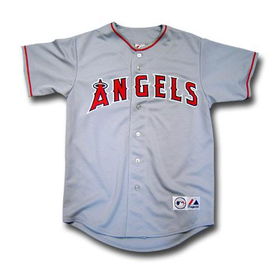 Los Angeles Angels MLB Replica Team Jersey (Road) (Small)los 