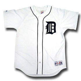 Detroit Tigers Replica Home Jersey (Medium)detroit 