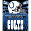 Indianapolis Colts Light Weight Fleece NFL Blanket (Shadow Series) (50x60)