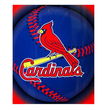 Saint Louis Cardinals Light Weight Fleece MLB Blanket (Flashball Series) (50x60)