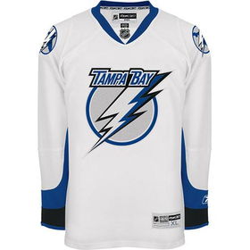Tampa Bay Lightning NHL 2007 RBK Premier Team Hockey Jersey (White) (Medium)tampa 