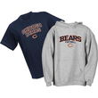 Chicago Bears NFL Youth Belly Banded Hooded Sweatshirt and T-Shirt Combo Pack (Small)
