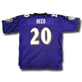 Ed Reed #20 Baltimore Ravens NFL Replica Player Jersey (Team Color) (Small)reed 