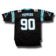 Julius Peppers #90 Carolina Panthers NFL Replica Player Jersey (Team Color) (Large)