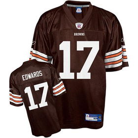 Braylon Edwards #17 Cleveland Browns NFL Replica Player Jersey (Team Color) (Medium)braylon 