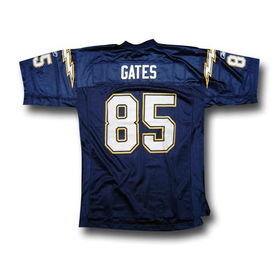 Antonio Gates #85 San Diego Chargers NFL Replica Player Jersey (Team Color) (Medium)antonio 