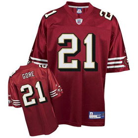 Frank Gore #21 San Francisco 49ers 2008 NFL Replica Player Jersey (Team Color) (Medium)frank 