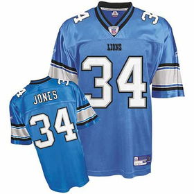 Kevin Jones #34 Detroit Lions Youth NFL Replica Player Jersey (Powder Blue) (Large)kevin 
