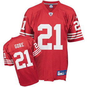 Frank Gore #21 San Francisco 49ers Youth NFL Replica Player Jersey (Alternate Red) (Large)frank 