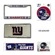 New York Giants NFL Car Combo Pack