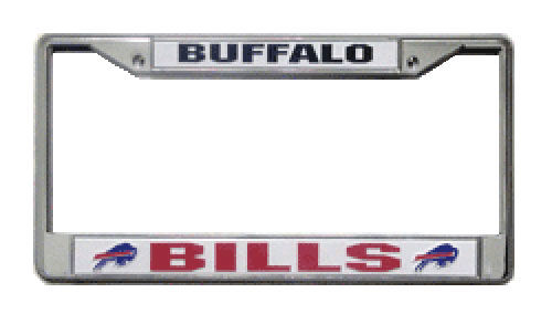 Buffalo Bills NFL Chrome License Plate Framebuffalo 