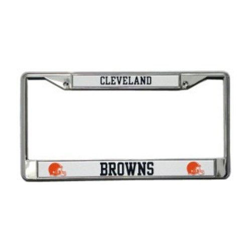 Cleveland Browns NFL Chrome License Plate Framecleveland 
