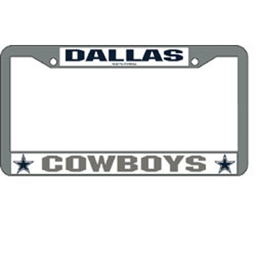 Dallas Cowboys NFL Chrome License Plate Framedallas 