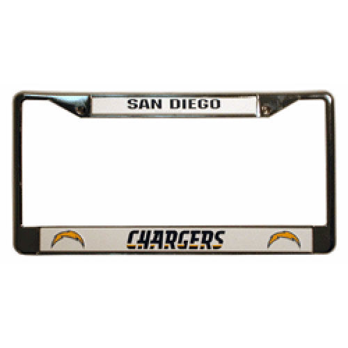 San Diego Chargers NFL Chrome License Plate Framesan 
