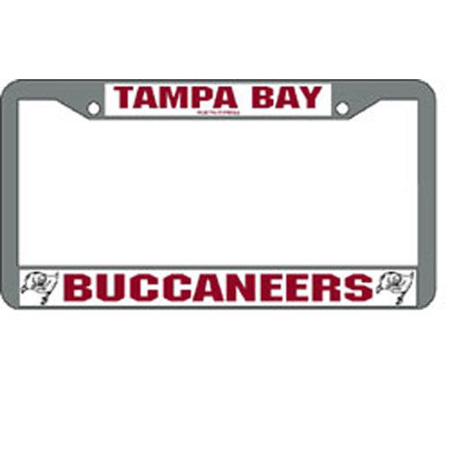 Tampa Bay Buccaneers NFL Chrome License Plate Frametampa 