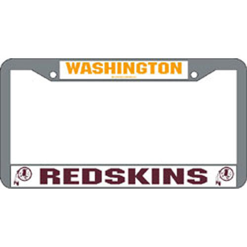 Washington Redskins NFL Chrome License Plate Framewashington 