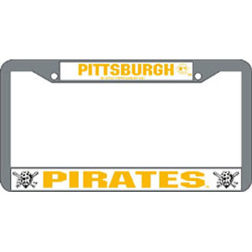 Pittsburgh Pirates MLB Chrome License Plate Framepittsburgh 