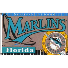 Florida Marlins MLB 3'x5' Banner Flagflorida 