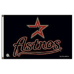 Houston Astros MLB 3'x5' Banner Flag