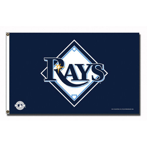 Tampa Bay Rays MLB 3'x5' Banner Flagtampa 