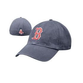 Boston Red Sox Franchise" Fitted MLB Cap (Blue) (Large)"boston 
