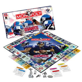 New York Giants NFL Collector's Edition Monopolyyork 