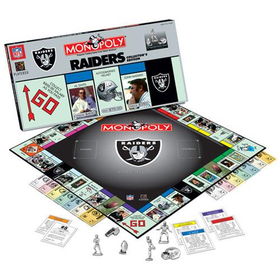 Oakland Raiders NFL Team Collector's Edition Monopolyoakland 