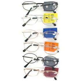 Metal Frame Reading Glasses Case Pack 30metal 