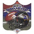 Baltimore Ravens NFL High Definition Clock