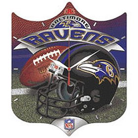 Baltimore Ravens NFL High Definition Clockbaltimore 