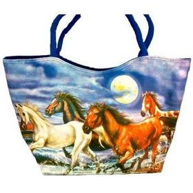 Horses Leisure Canvas Bag Case Pack 12horses 