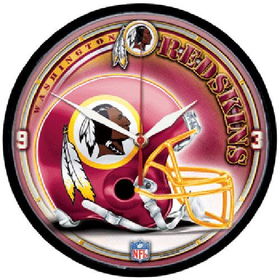 Washington Redskins NFL Round Wall Clockwashington 