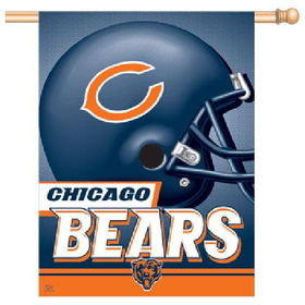 Chicago Bears NFL Vertical Flag (27x37)chicago 